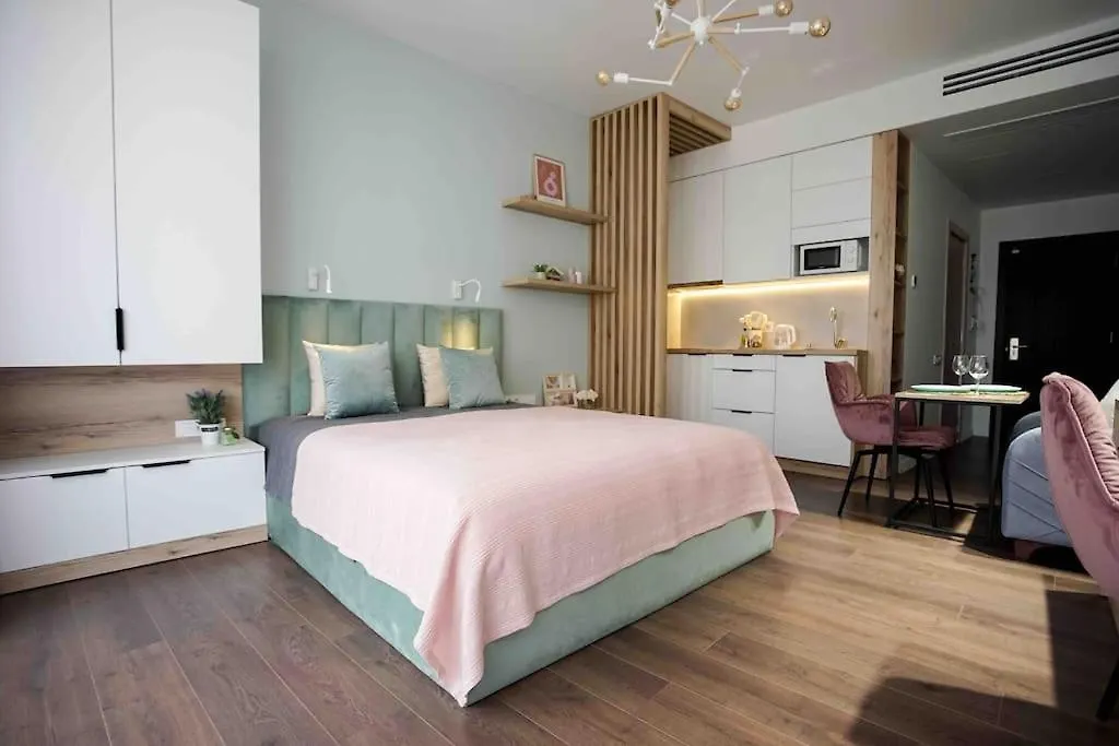 Gg Home - New, Cozy Studio In White Sails With Sea View On 12Th Floor Batumi