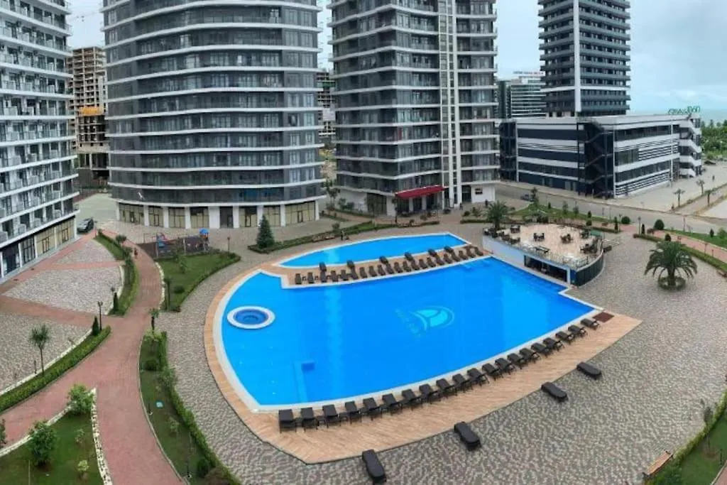 Gg Home - New, Cozy Studio In White Sails With Sea View On 12Th Floor Batumi