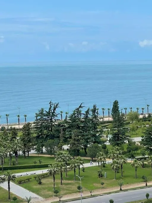 Gg Home - New, Cozy Studio In White Sails With Sea View On 12Th Floor Batumi Apartment